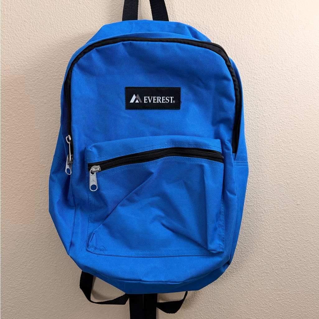 Blue Everest Backpack For Men